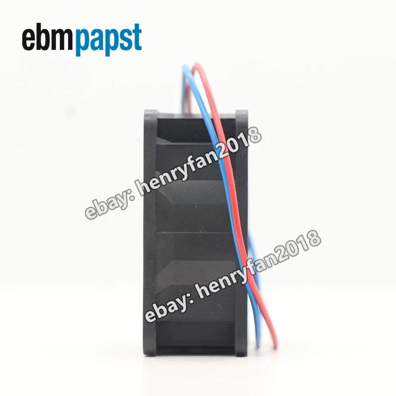 Ebmpapst Fan 612NGH Axial Fan DC 12V 2.4W 60*60*25mm 100mA Cooling Fan 2-Wire