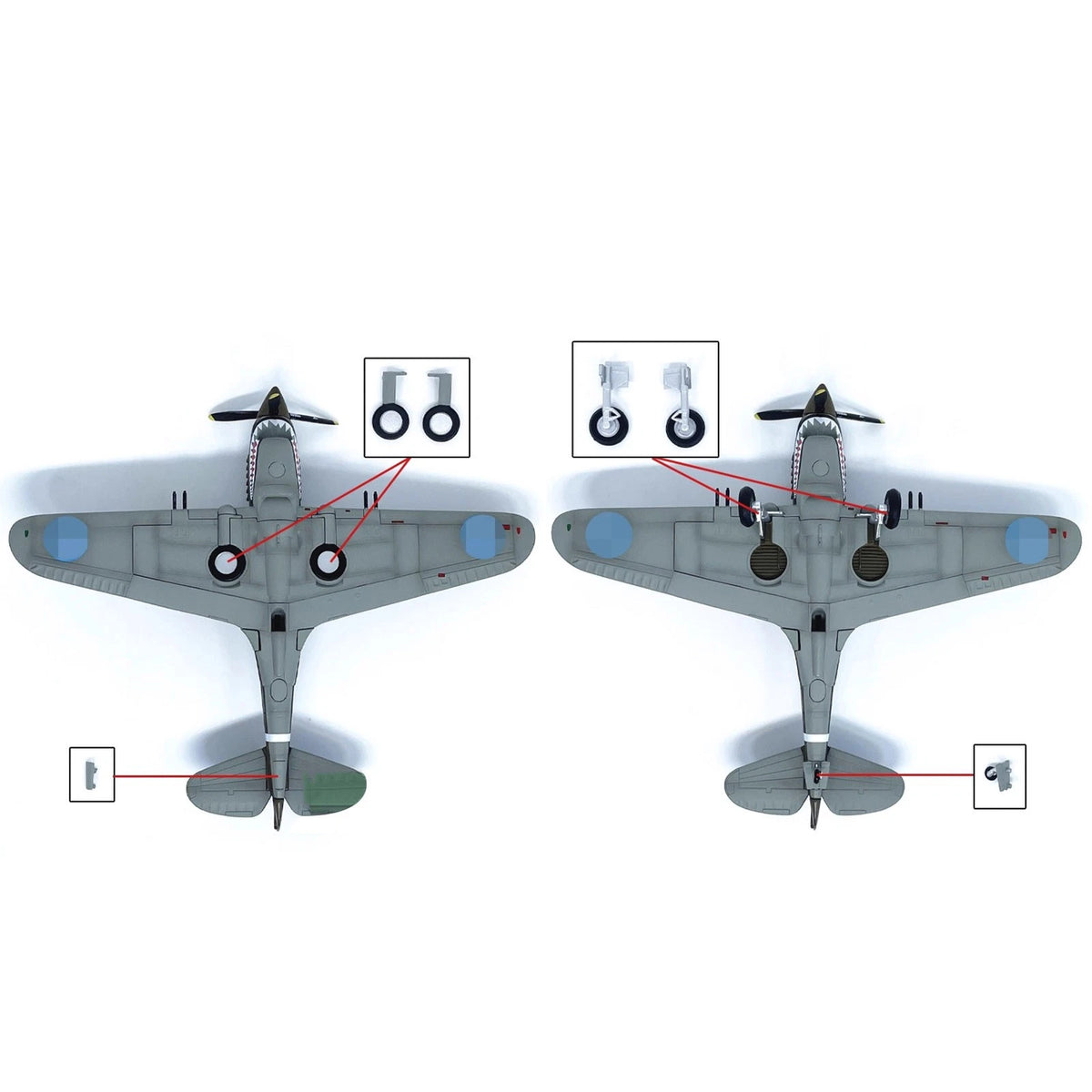 13cm Diecast Alloy 1/72 WWII US For Curtiss P-40C Warhawk Fighter 1PCS Model