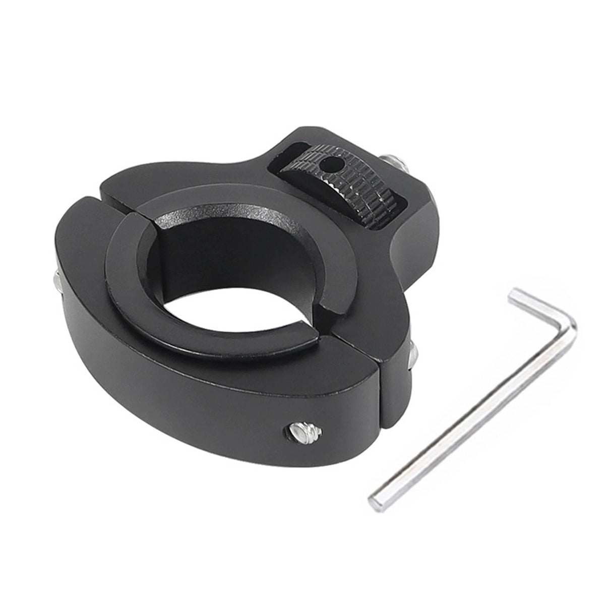 Black 1/4 Screw Bike Clip For Action Camera Mobile Phone Motorcycle Holder