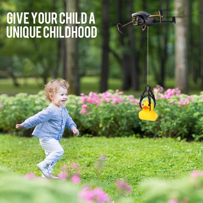 Drone Mantis Claw Hook Gripper Grasp & Airdrop System - 6.3.2.1 inches, black