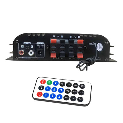 Power Amplifier 4 Channel Mini HiFi Digital Stereo Audio Car Home 5.0/