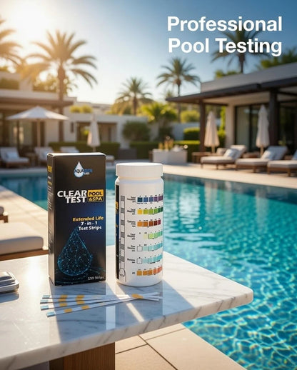 2026 Extended Life 7-in-1 Pool & Spa Test Strips - 150 Count - Extended...