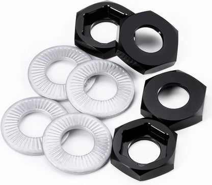 17mm to 24mm Wheel Hex Hubs Adapter for 1/8 Arrma Kraton 6s BLX EXB RC Truck...