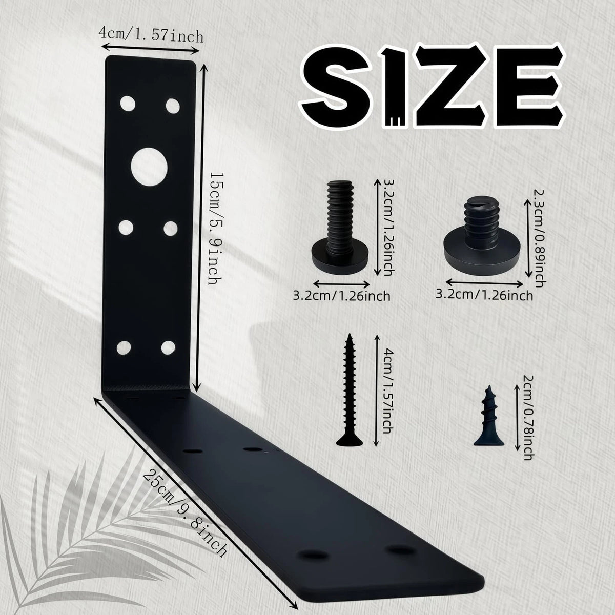 Shelf Brackets for Suncast Sheds,Iron Accessory Outdoor Sheds Black