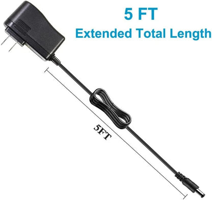 12V AC Power Cord Fit for WD Western Digital My Book Essential External Black