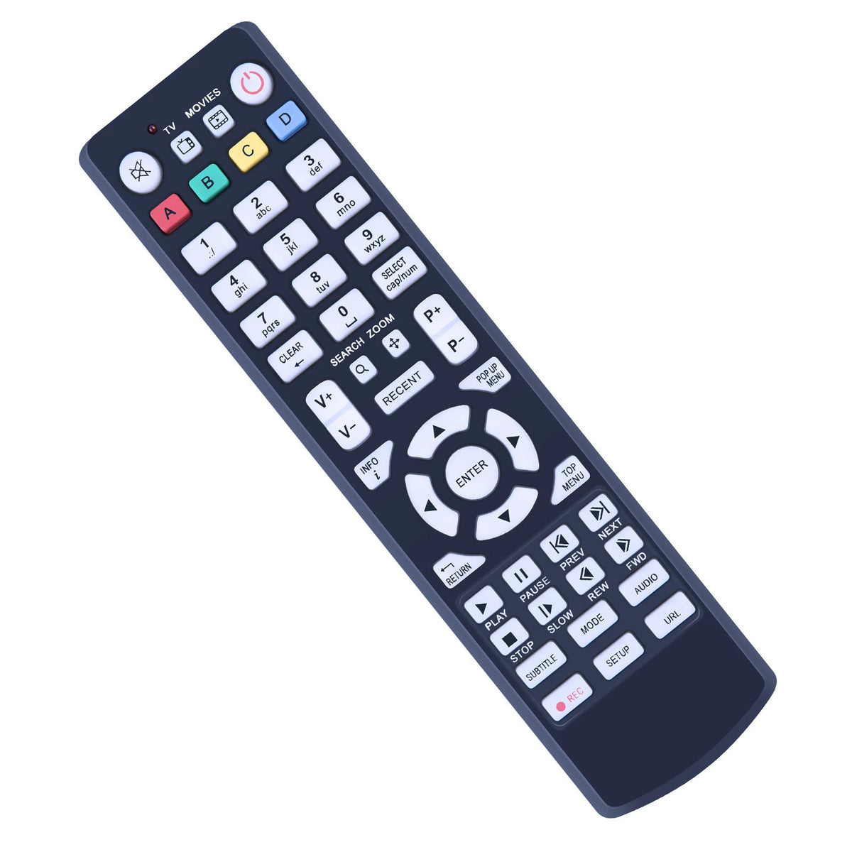 Replace Remote Control For KATINA TV Box Micro HD Relax Dune HD 53D TV-101
