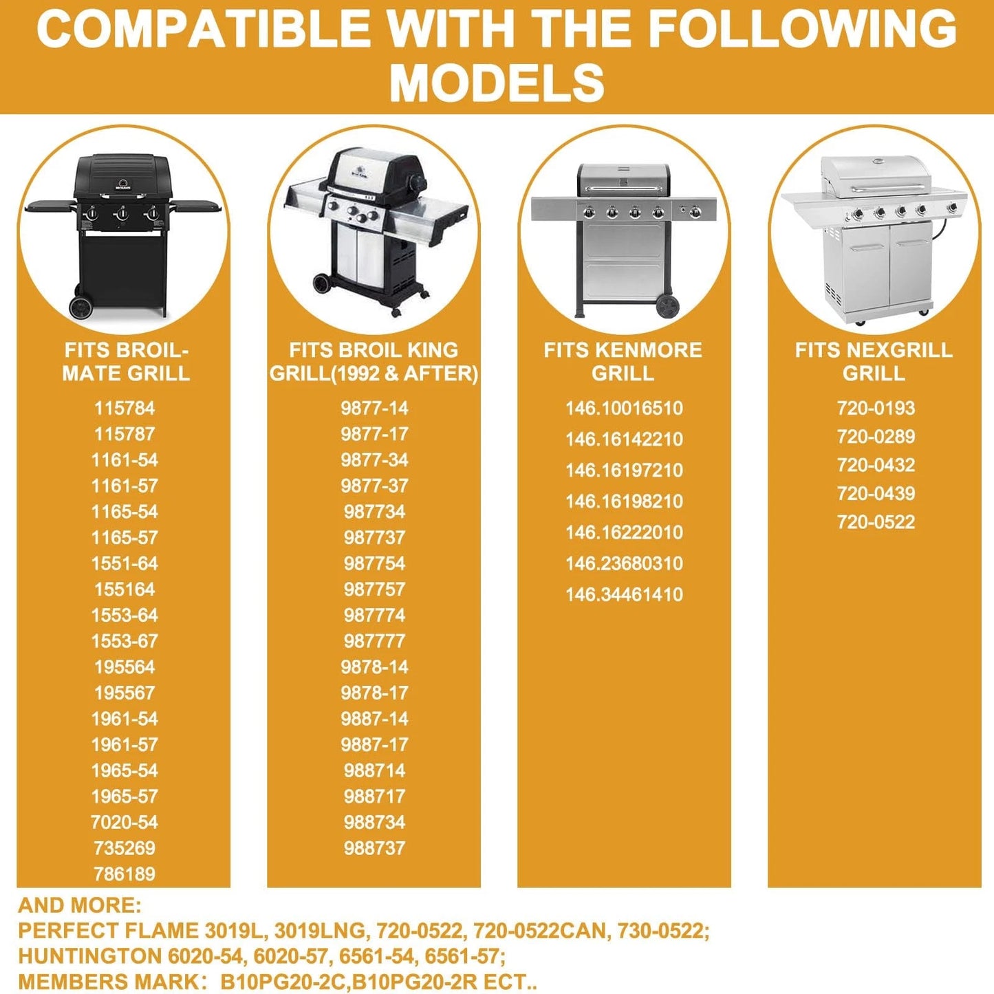 G-12 Grill Igniter Kit for 2 Outlets Nexgrill Ignitor-AAA, Black