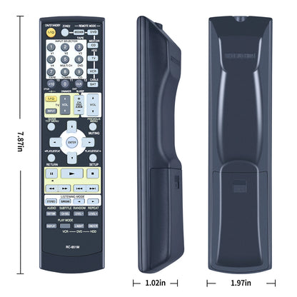 RC-651M Remote Control For Onkyo Receiver HT-L970 TX-SR573S TX-SR603XS