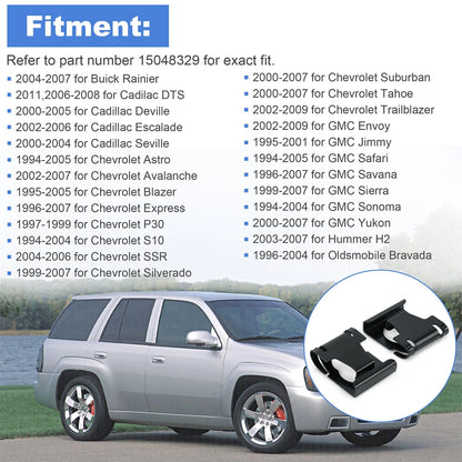 2PCS Brake Pedal Retainer Clips Fits GM Cadillac Chevy GMC Hummer – 15048329