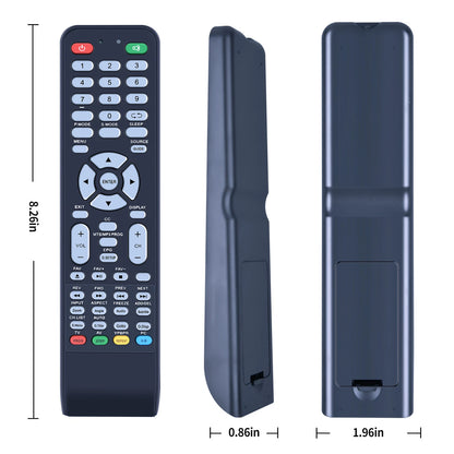 Remote Control For Proscan Curtis LED2400 PLED1960AF LEDV1975A-4 LEDVD2488AB