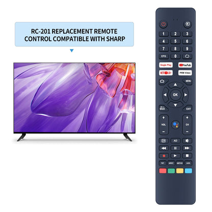 RC-201 Remote Control For Sharp TV