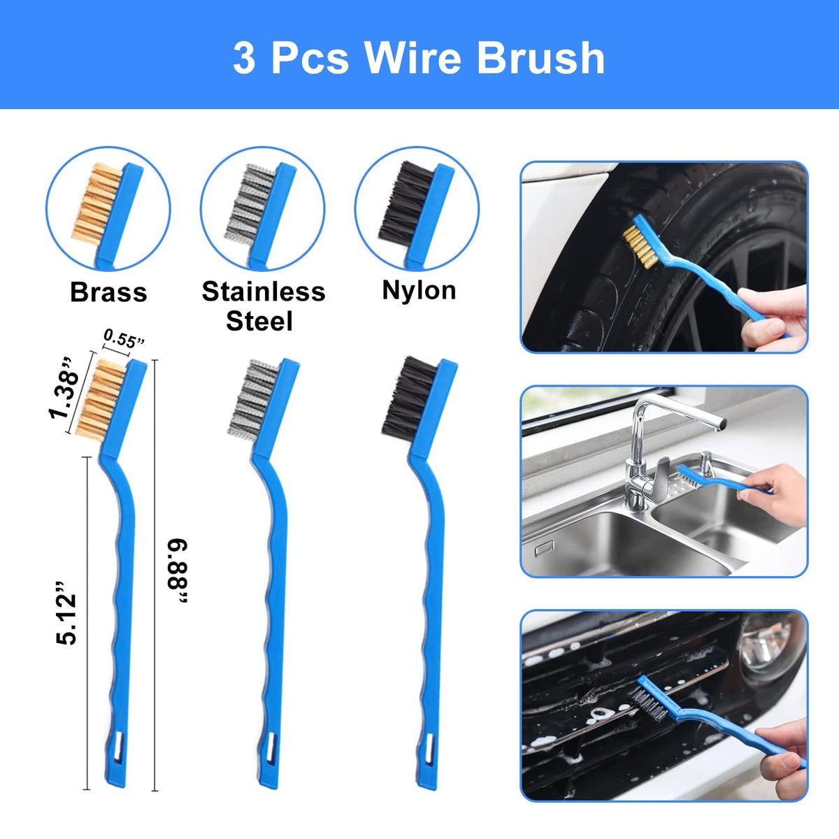 26Pcs Car Detailing Brush Set, Kit, 26PCS