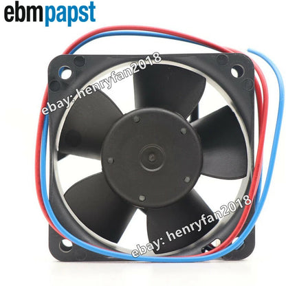 Ebm-papst 612NLE Axial Fan DC 12V 0.35W 29mA 60*60*25MM 19m3/h Cooling Fan 2Wire