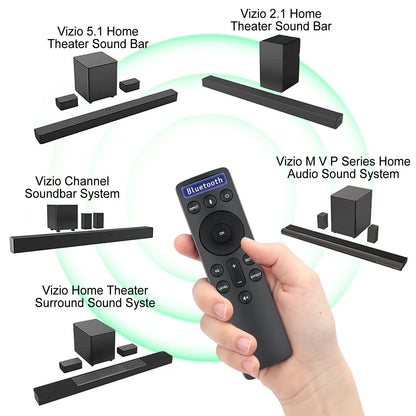 Remote Control For Vizio SoundBar D512-H 1023-0000257 D21-H D51-H D512-H D510-H
