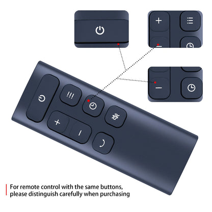 Remote Control For Dreo Space Heaters Solaris Slim H2 DR-HSH014