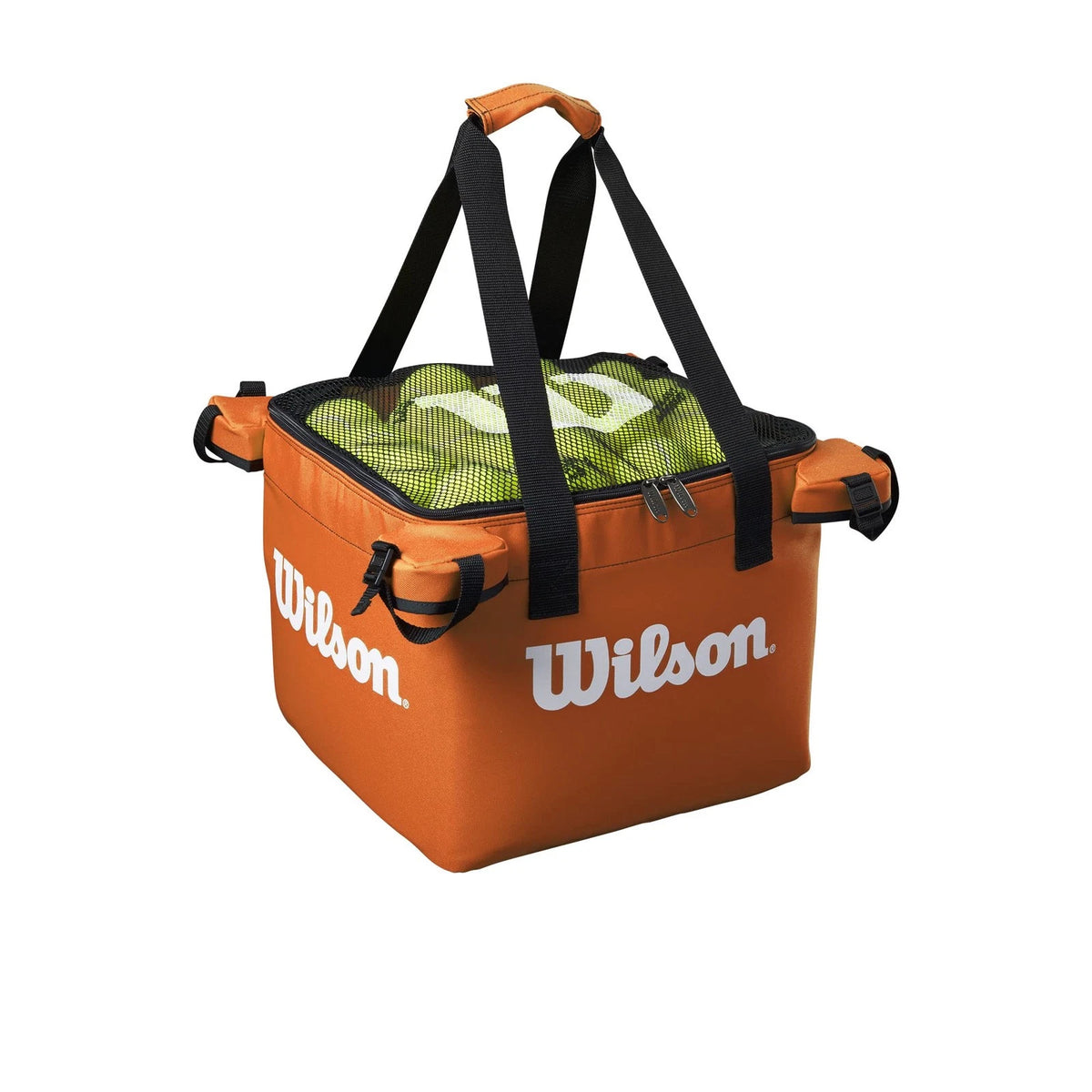 WILSON Sporting Goods Tennis Ball Teaching Basket Bag (150 ns, Orange