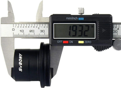 SVBONY T2 T Ring Adapter and T Adapter, 1.25 inches Metal Telescope Black