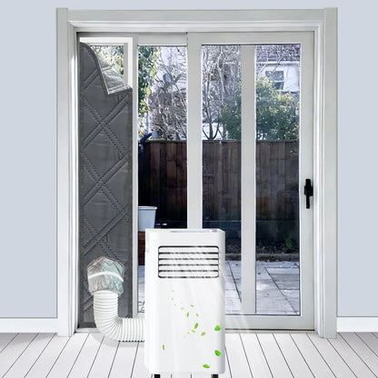 98"AC Door Vent Kit 3-Layer Thickened Aluminum 98in-3-Layer thickened, Gray