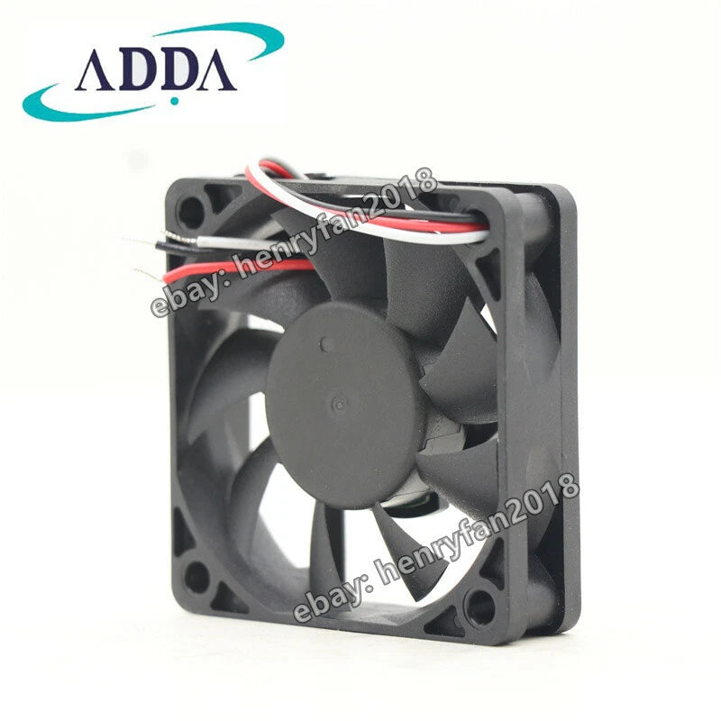 ADDA AG06012UX159301 Axial Fan 12VDC 0.17A 60*60*15MM 3-wire Case Cooling Fan