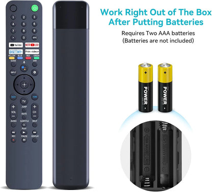 RMF-TX520U Remote Control For Sony Smart TV KD43X80J KD50X80J KD55X79J No Voice