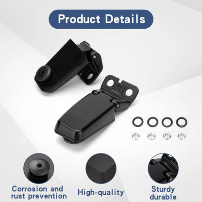 Rear Window Hinge Liftgate Glass Kits Right & Left | Compatible Silver