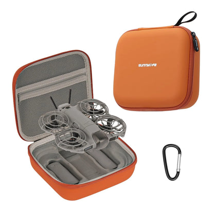 FSIDIWT Storage Bag for DJI Neo 2, Portable Travel Case Small, Orange
