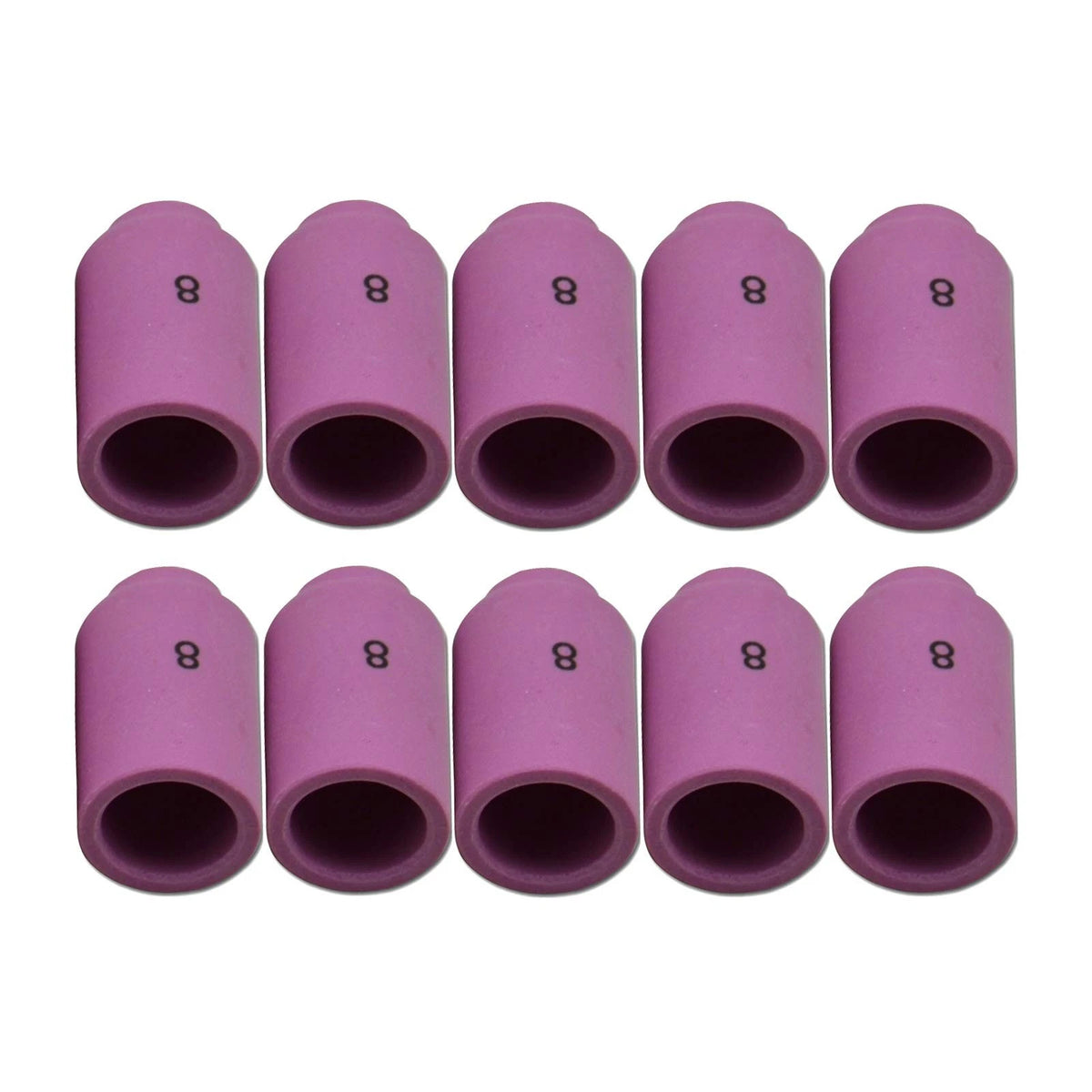 RIVERWELD TIG Alumina Nozzle Ceramic Cups 13N12 8# 1/2" full size, Gold