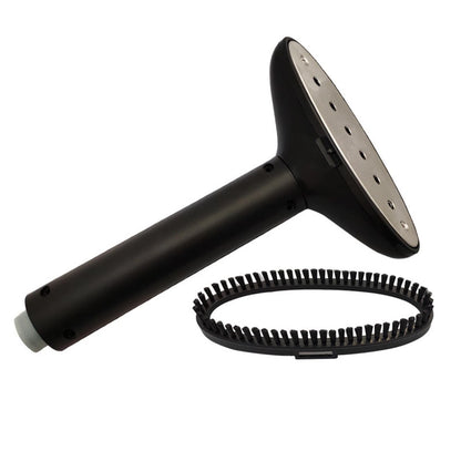 Fearet 6-Holes Stainless Steels Long Steam Nozzle Universal Garment Black