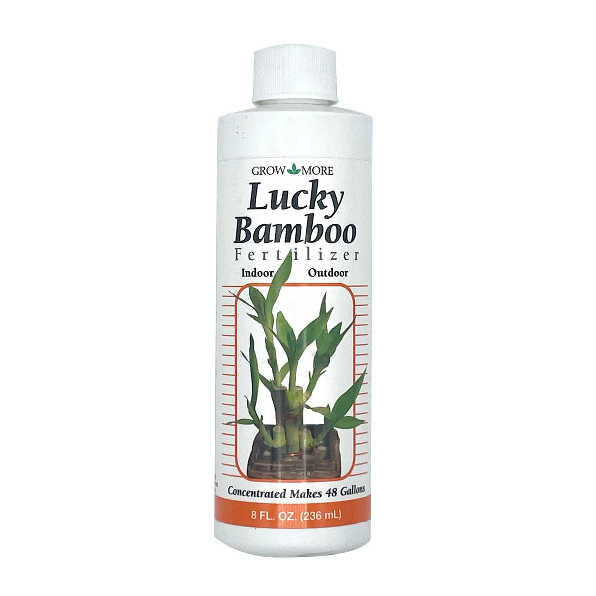 Grow More Lucky Bamboo Fertilizer (2-2-2) - 8oz of USA-Made 8 Fl Oz, Natural