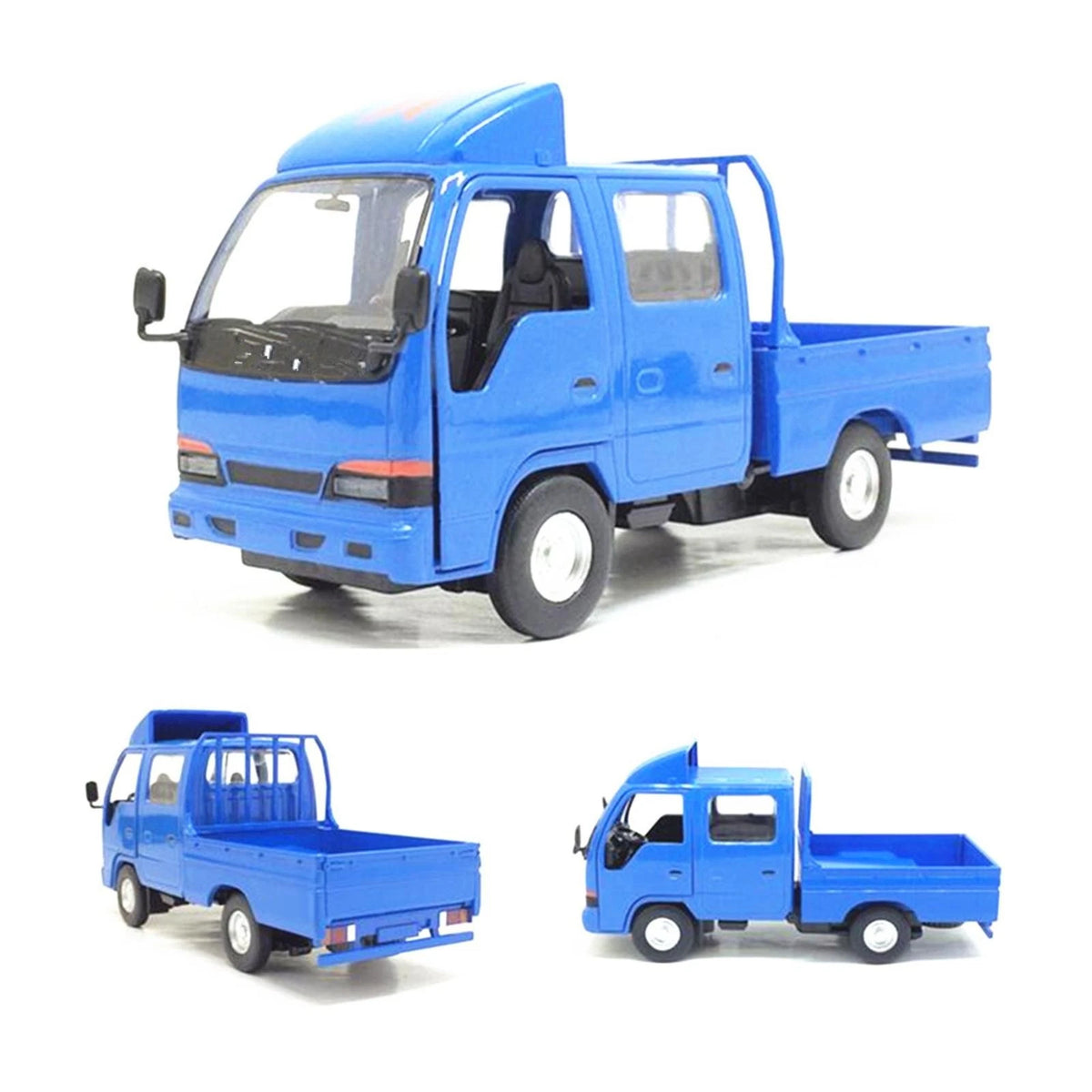 1/32 Pull Back Toy Car Diecast Vehicle Model Sound Light For ISUZU NHR Truck
