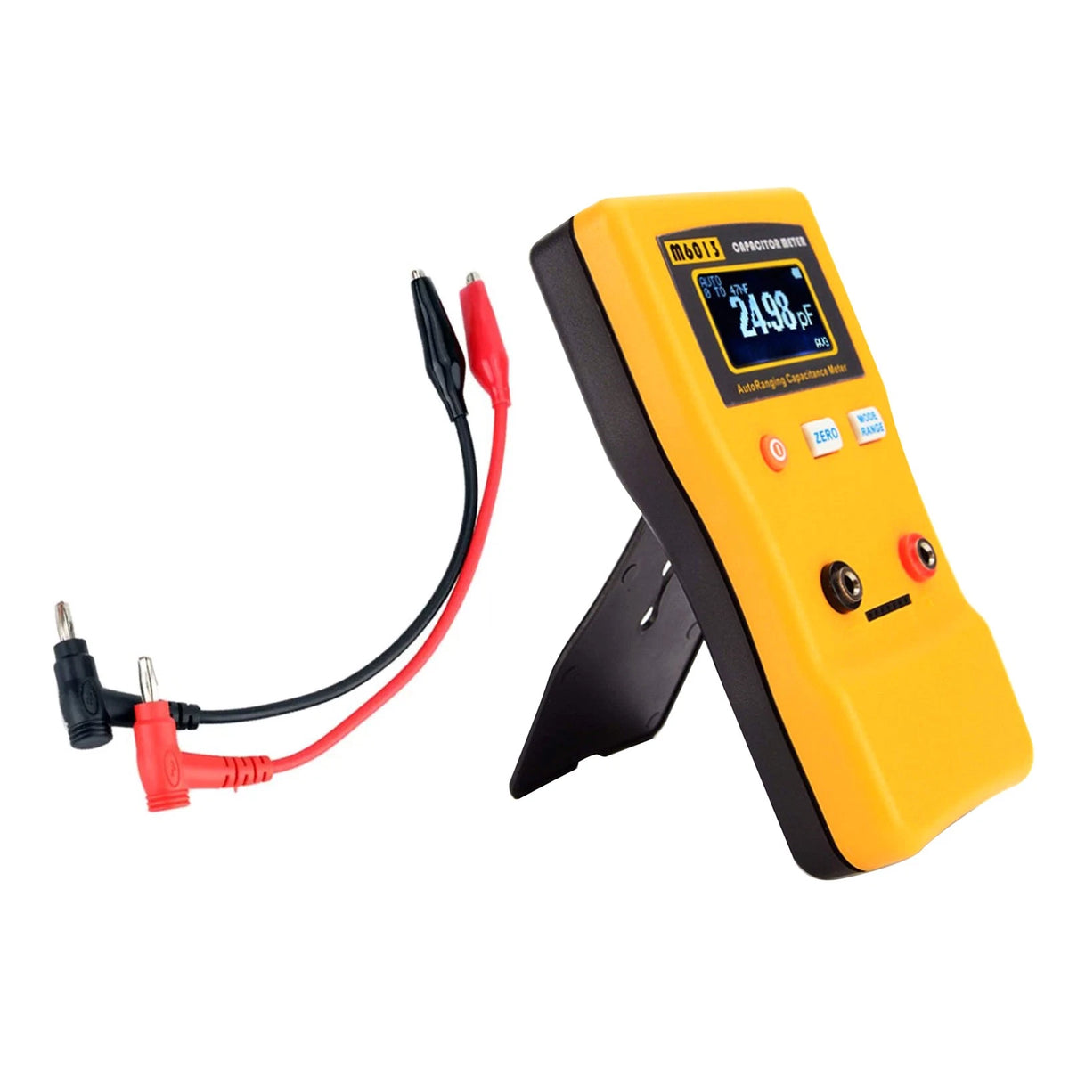Durable M6013 Capacitor Meter Auto Rang Measuring Capacitance Tester Instrument