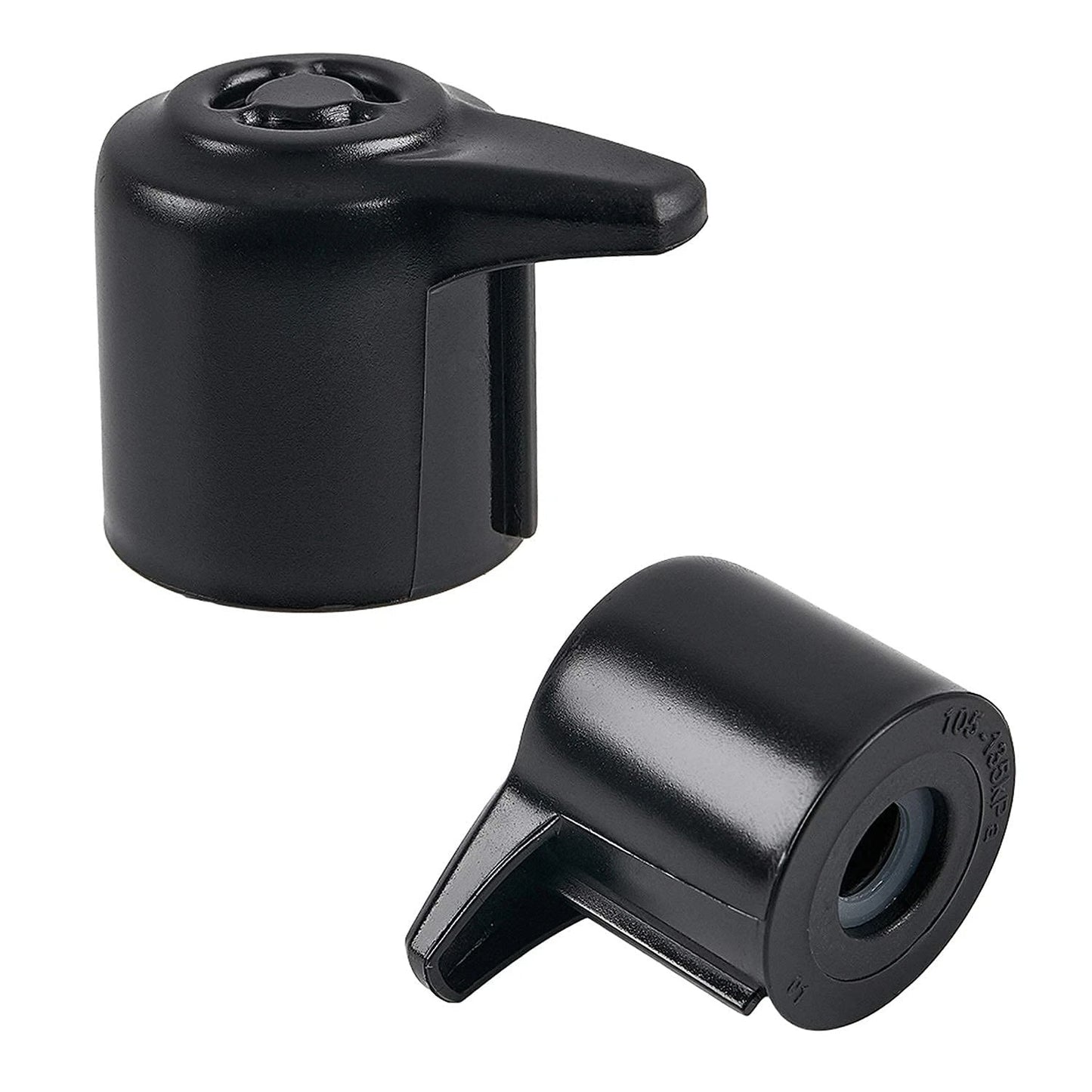 2Pack Steam Release Valve, Universal Pressure Valve Handle for Black