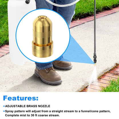 Sprayer Cone Nozzle Replacement Chapin Parts 6-6000 Brass