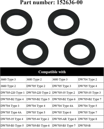 4 PCS 152636-00 Miter Saw Blade Adapter Ring, Replacement Parts,...