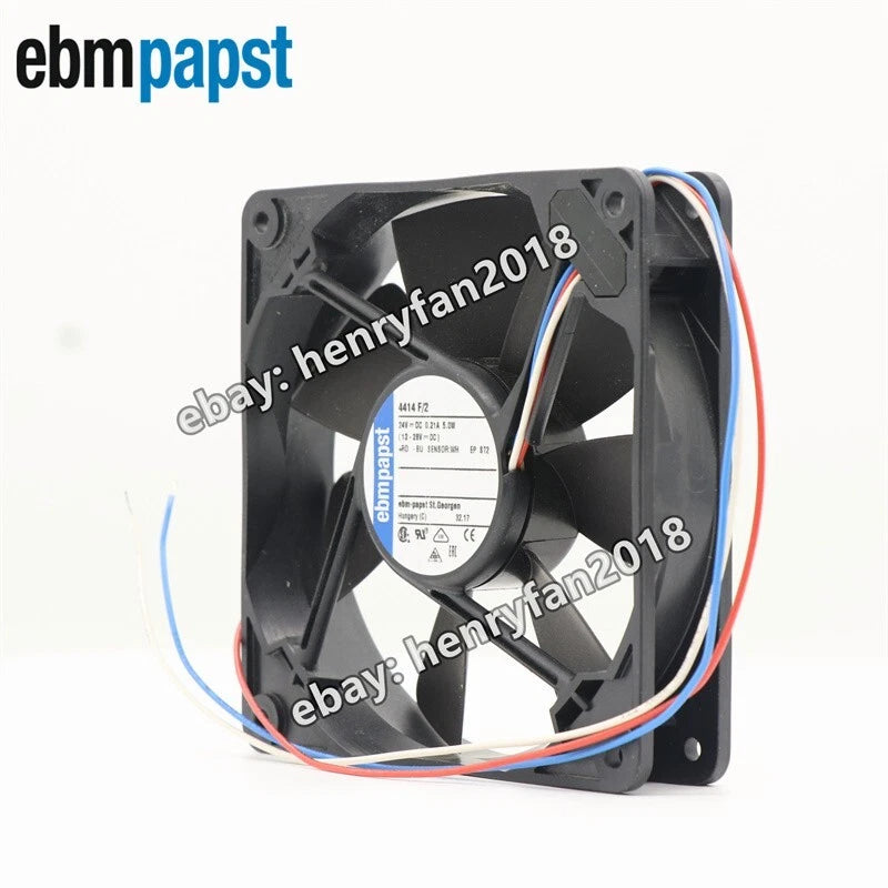 Ebmpapst 4414F/2 Axial Fan 24VDC 0.21A 5.0W 120*120*25mm Cooling Fan