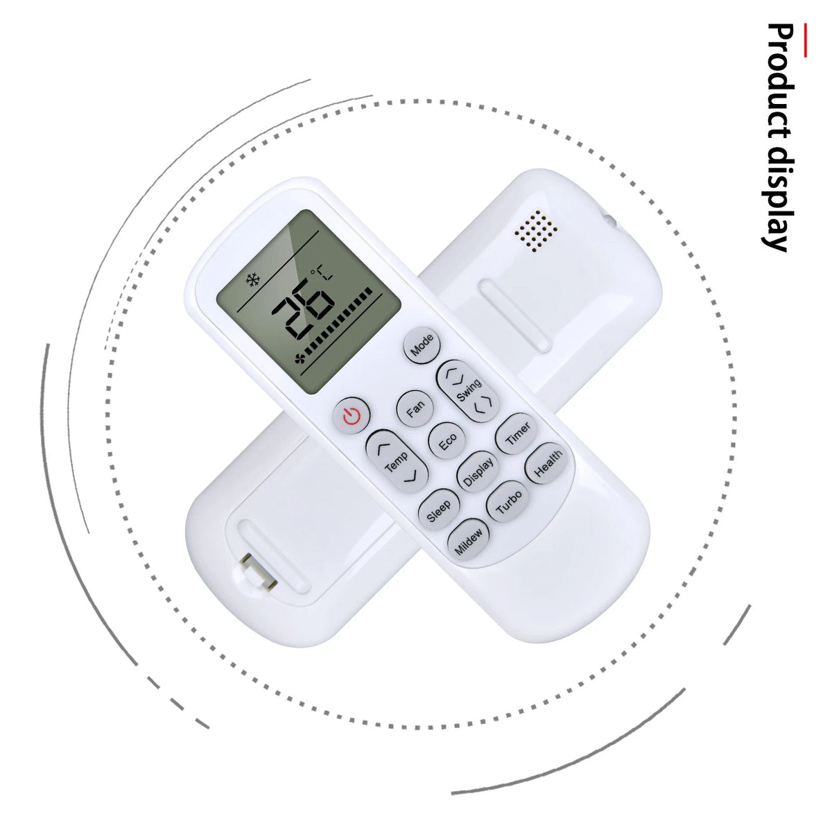 Replacement Remote Control For DELLA 048-TL-18K2V-19S Air Conditioner