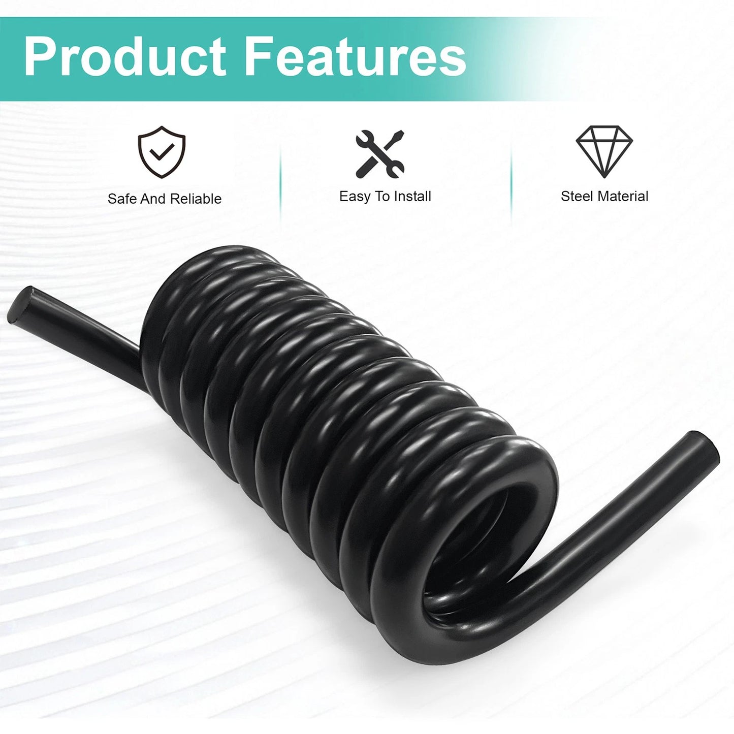 ‌226363-02 Liftgate Torsion Spring LH , Driver Side for Maxon GPT, GPTLR & GPTWR