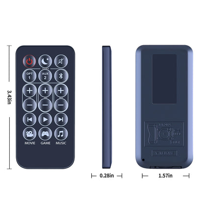 Replacement Remote Control For Polk Signa Solo Sound Bar AM9230-A RE9220-1