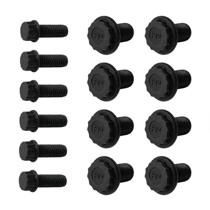 Set of 14 Clutch Flywheel Pressure Plate Flange Bolts Set For Honda Civic Accord