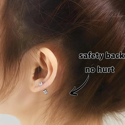 SugarTang Ear Piercing Kit Gold, Disposable Gun Pack of 4, Gold