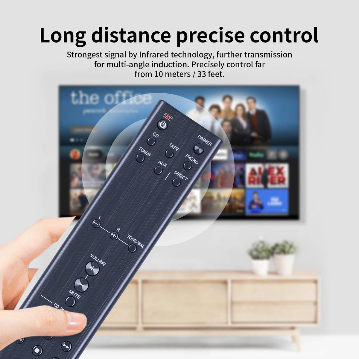 AXD7561 Remote Control For Pioneer A-A6MK2-K Integrated Stereo Amplifier