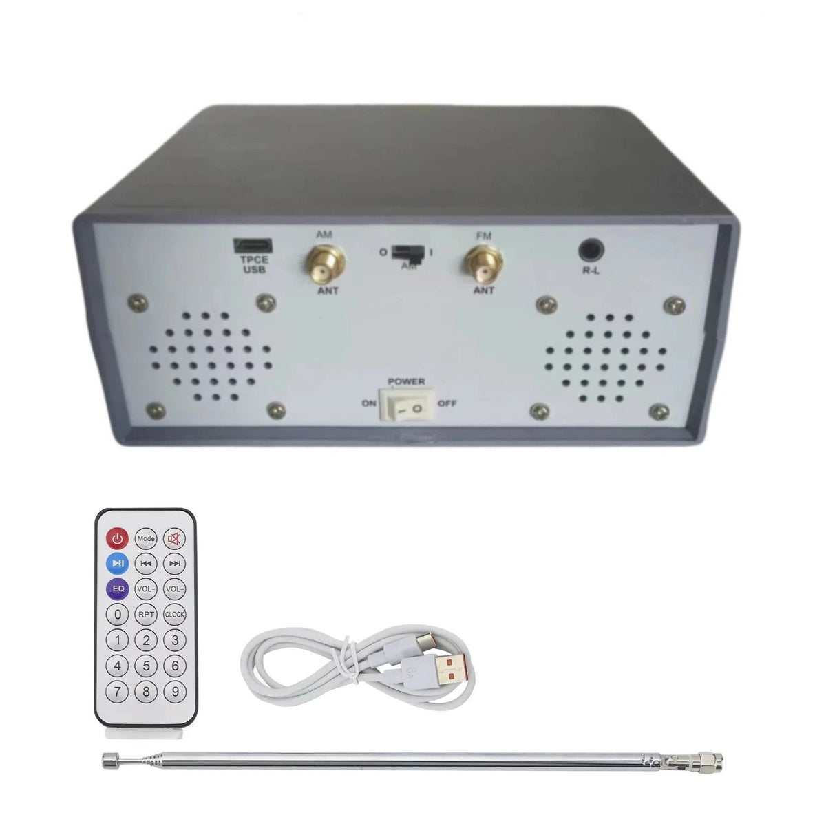 TEF6686 Home Radio DSP RDS AM FM LW MW SW Full Band Radio w/ Remote control