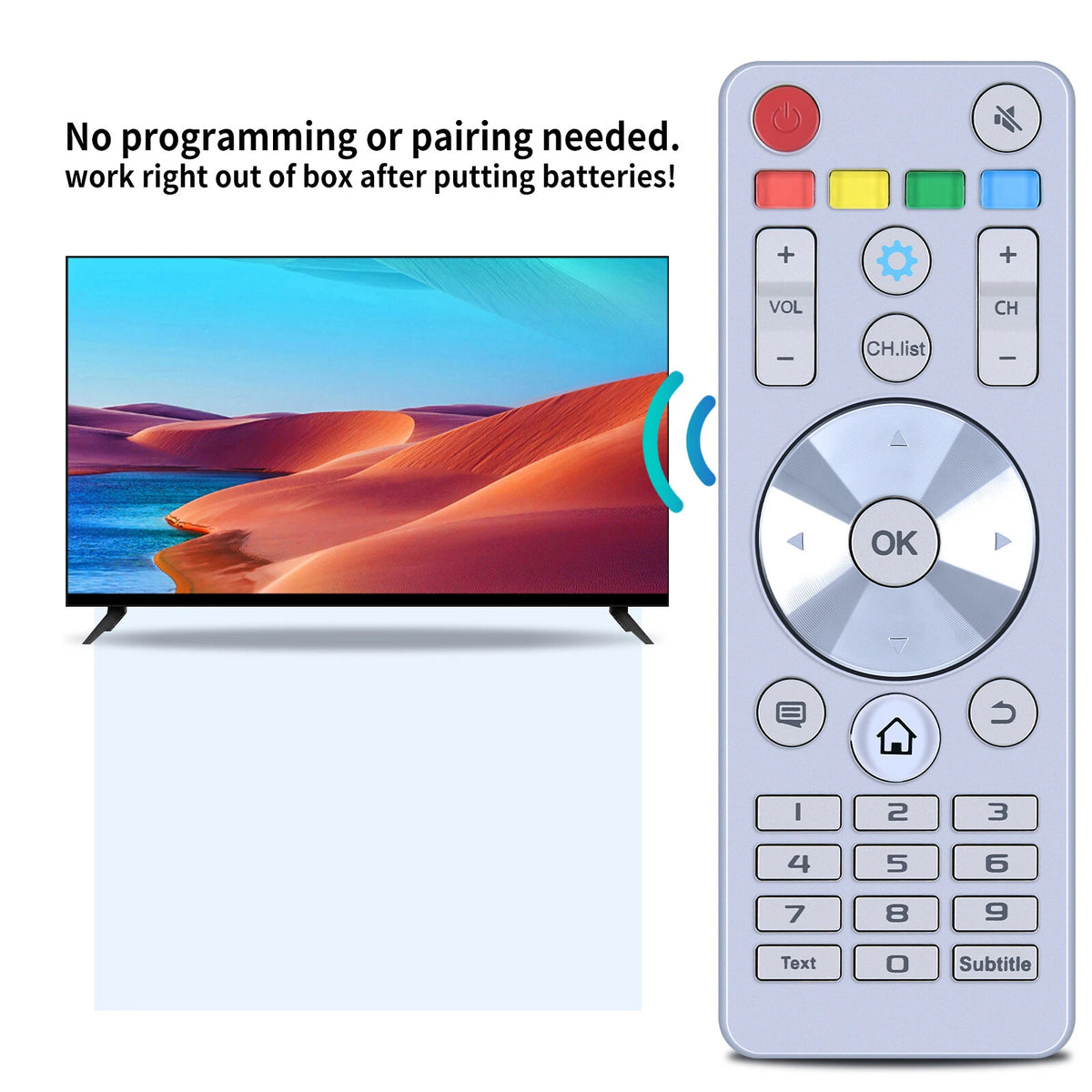 EN3A31 Remote Control For Hisense TV LHD32K370WCEU LHD39K370WSEU LTDN40K370WCEU