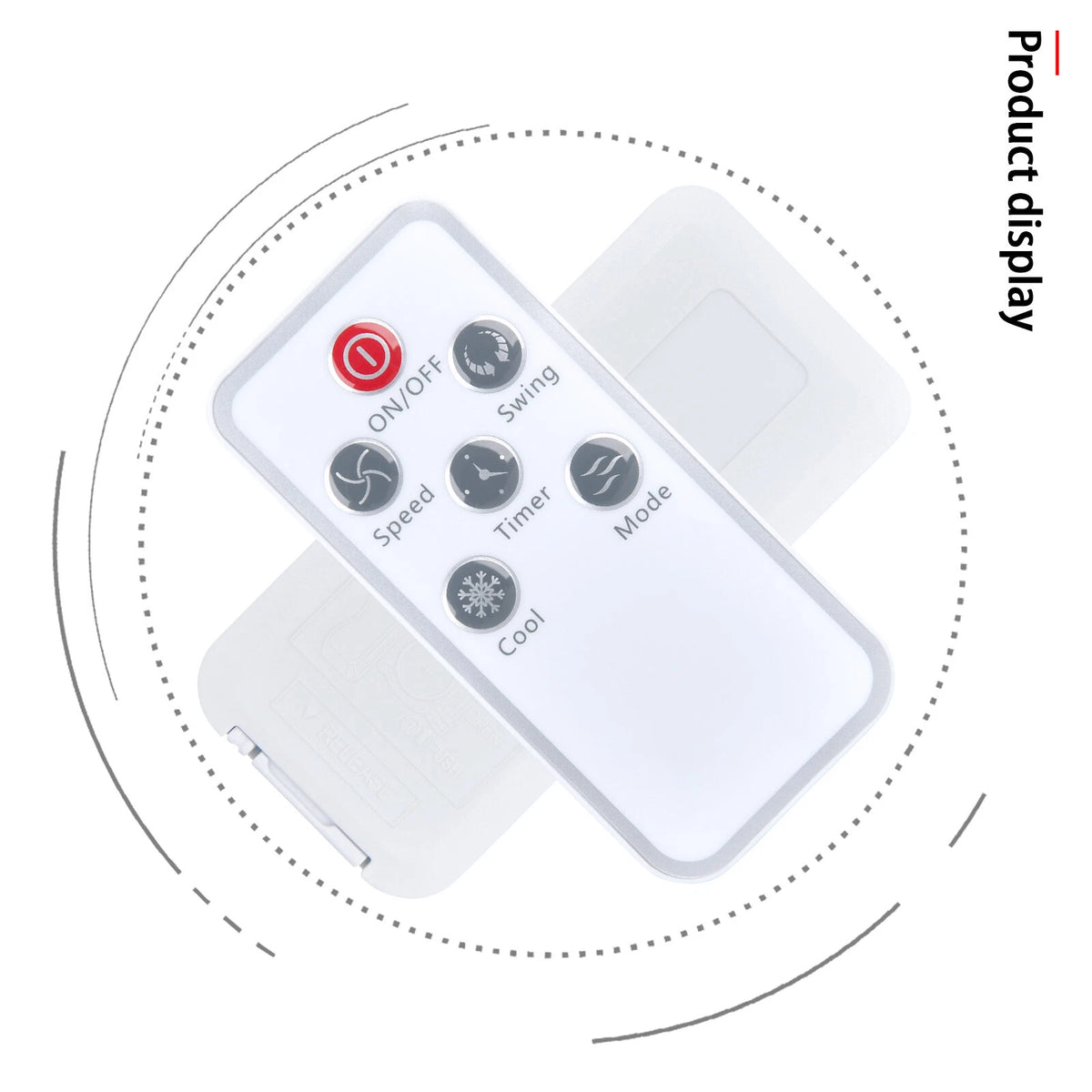 Replace Remote Control For VIVOHOME Evaporative Air Cooler,Portable Cooling Fan