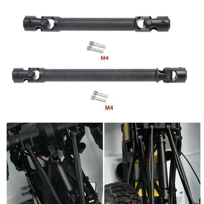 1Pair Metal Front&Rear Drive Shaft For Axial 1/10 RBX10 ryft AXI03005 Model Car