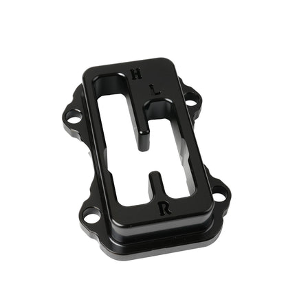 Fits Kawasaki KRX 1000/KRX 1000-4  Billet Shift Gate Black Anodized Shift Gate