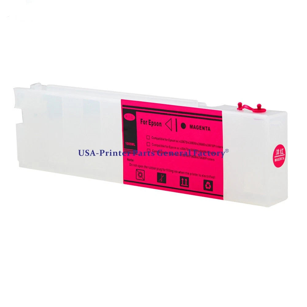 700ML refillable ink cartridge T6891-T6894 For Epson SC-S30670 SC-S50670 printer
