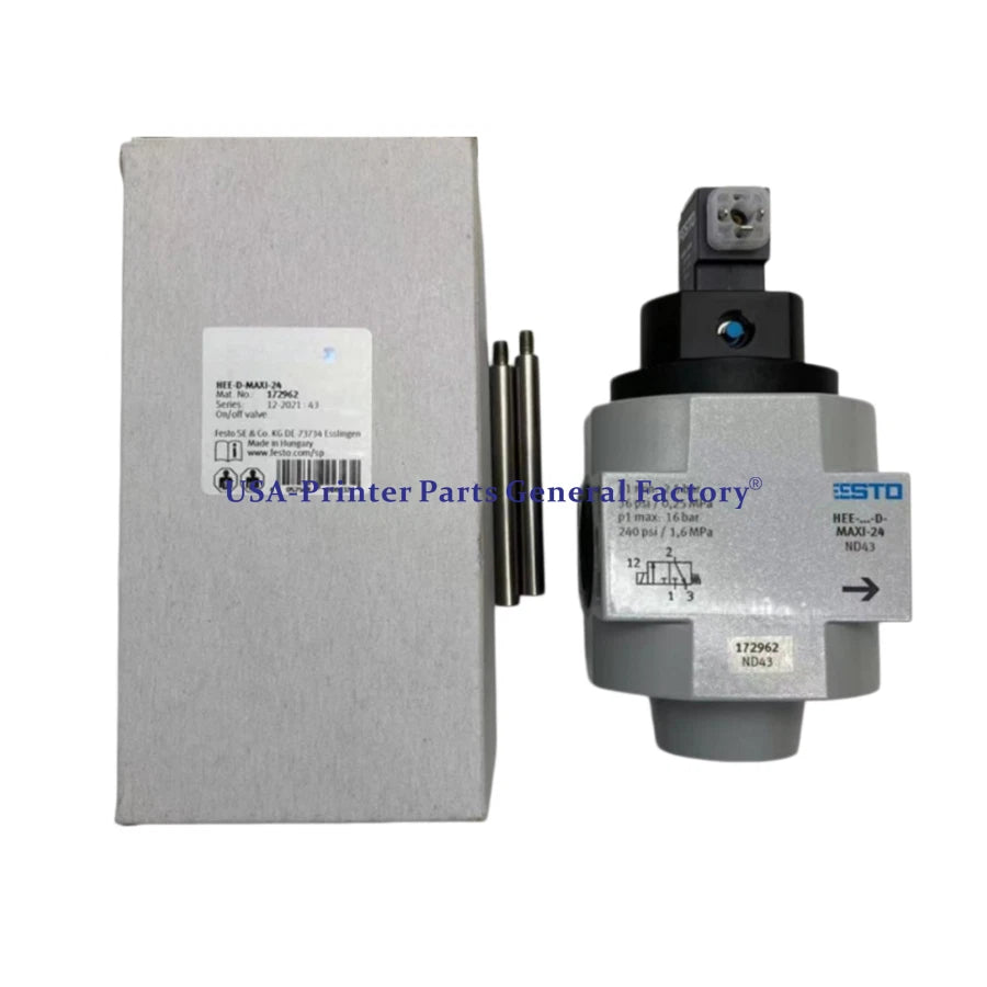 1PCS Compatible FESTO HEE-D-MINI-24 172956 Solenoid Valve High quality