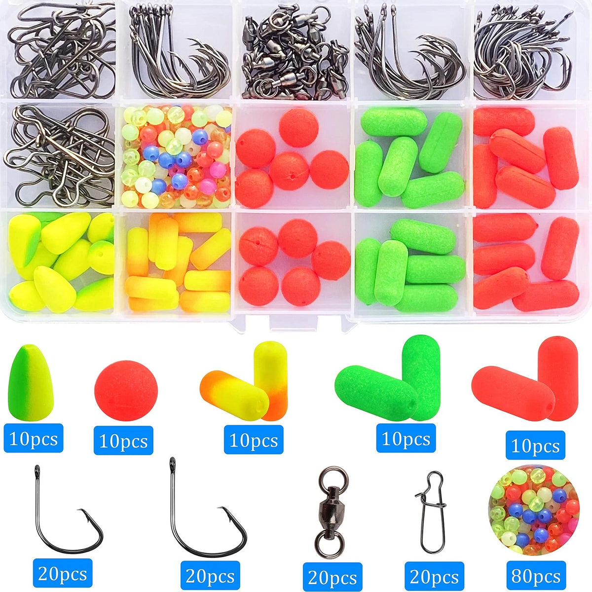 Pompano Rigs Making Kit Surf Fishing Rig Saltwater 210pcs
