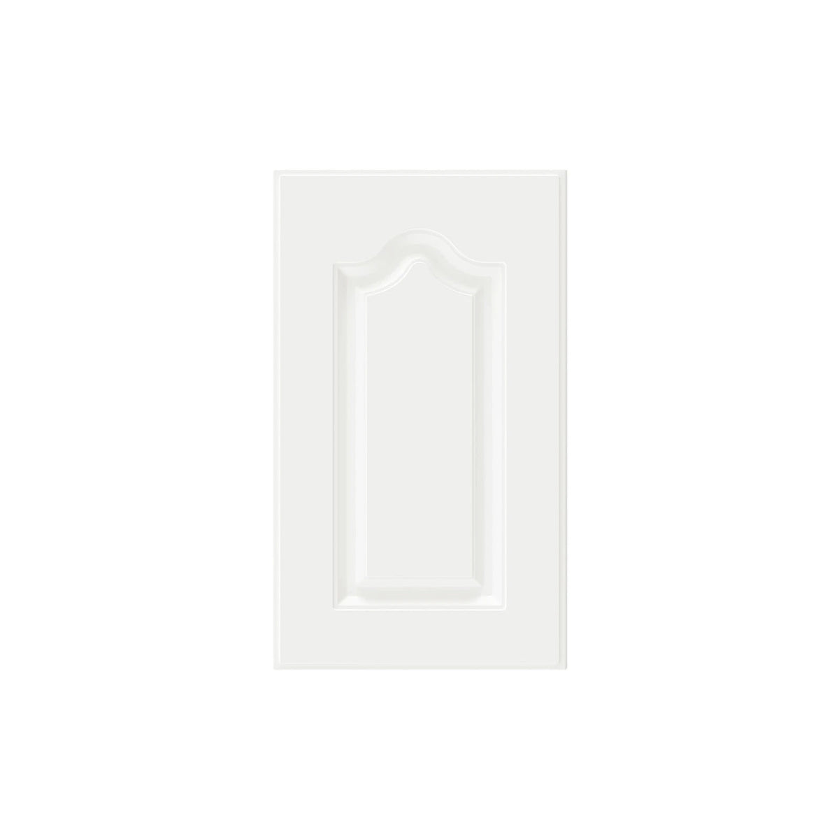 BOTOOT Built-in Cabinet Doors - Semicircular 22.5H*13.25W, White